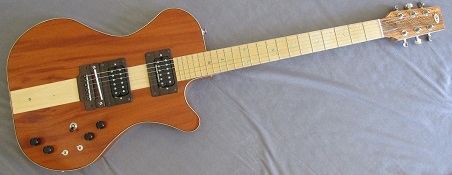 New Guinea Rosewood guitar