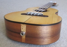 Huon Pine ukulele 4