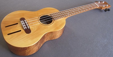 Huon Pine ukulele 1